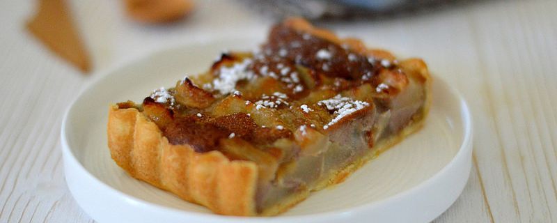 Tarte Poire - Crème de Marrons