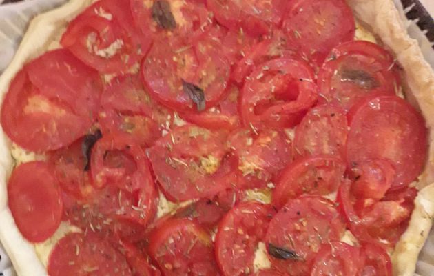 Tarte expresse aux tomates