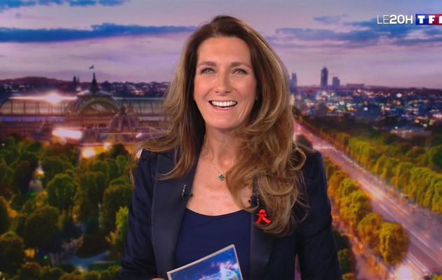 Anne-Claire Coudray Le 20H TF1 le 24.03.2024