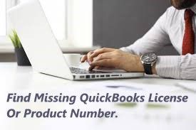 Find Missing QuickBooks License Or Product Number