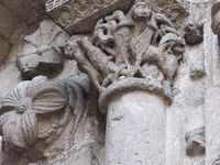Le portail nord de la cathédrale de Cahors