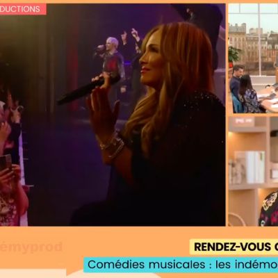 Hélène Ségara et Les comédies musicales dans Bonjour ! La matinale TF1