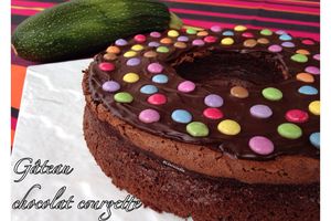 Gâteau chocolat courgette