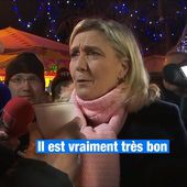 La très spontanée parade de Noël de Marine Le Pen - Quotidien avec Yann Barthès | TMC