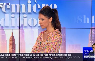 Sophie Hébrard Première Edition BFM TV le 06.07.2021