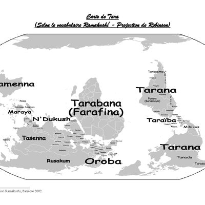 Ta Râ (carte du monde)