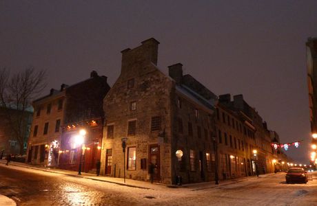 Montréal, Vieux port, le quartier Bonsecours