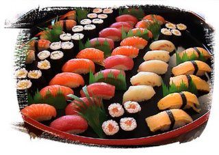 Ce midi, c'est sushis !