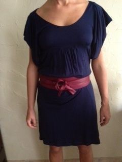 ROBE IKKS BLEU NEUVE T38