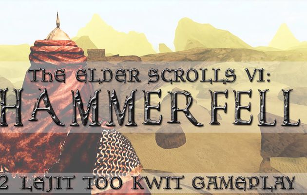 Elder Scrolls Hammerfell Gameplay