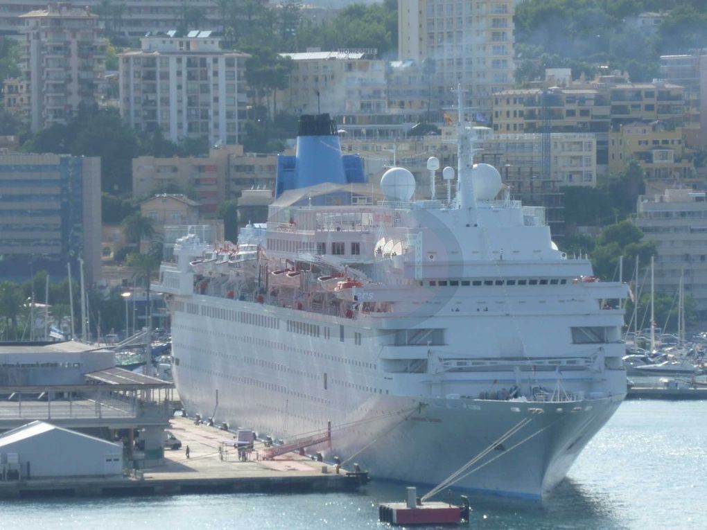 Retour en Espagne, ou plutôt sur une ile espagnole: Palma de Majorque, ultime escale de cette magnifique croisière. 