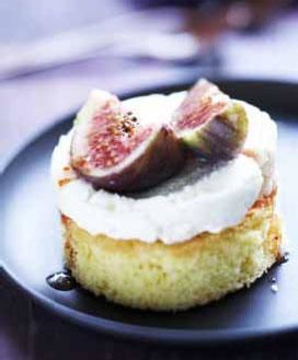 Sablées, mascarpone et figues fraÎches