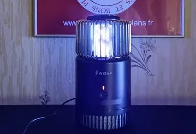 Test Wizap Cage 360°, la lampe anti-moustiques de nouvelle génération