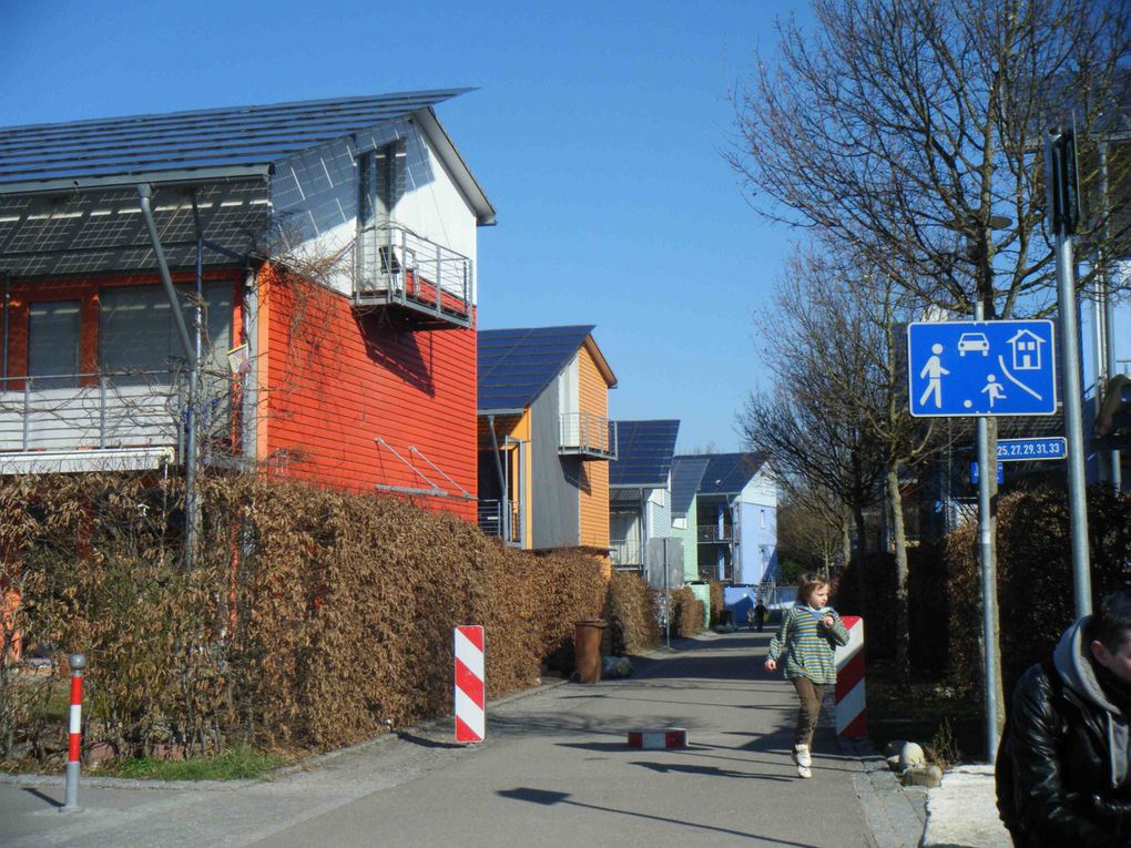 Des images du quartier Vauban visité lors de ce projet. 
Ces images sont celles des élèves.