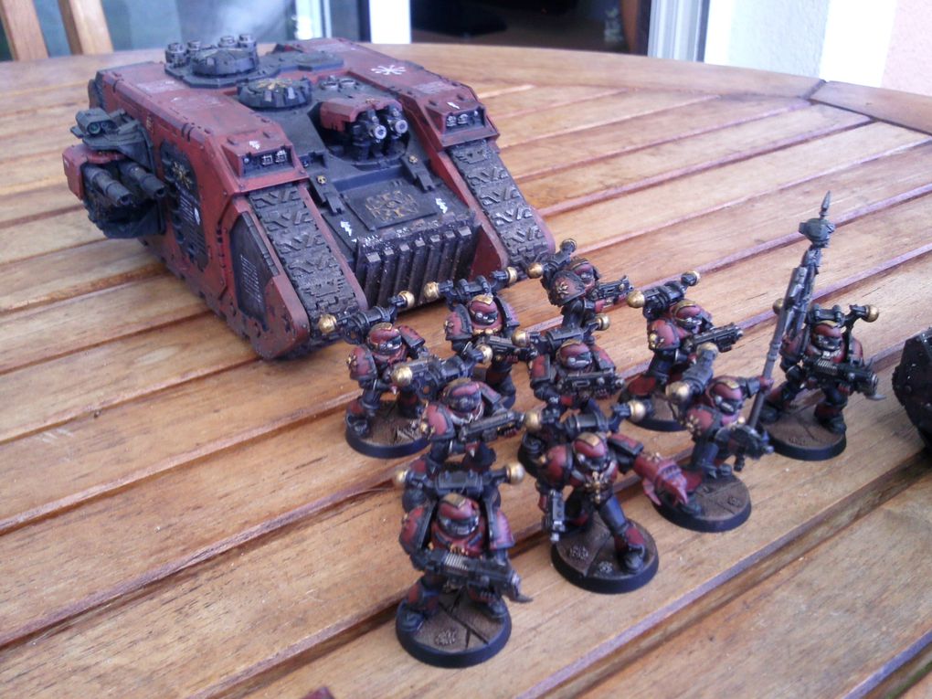 Mon armée de Space Marines du Chaos (3000 points à ce jour)