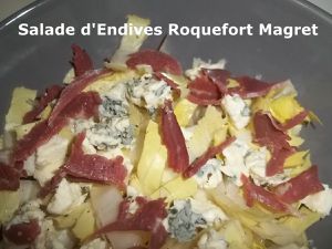 Un Tour en Cuisine Rapide #165 - Salade d'Endives Roquefort Lardons