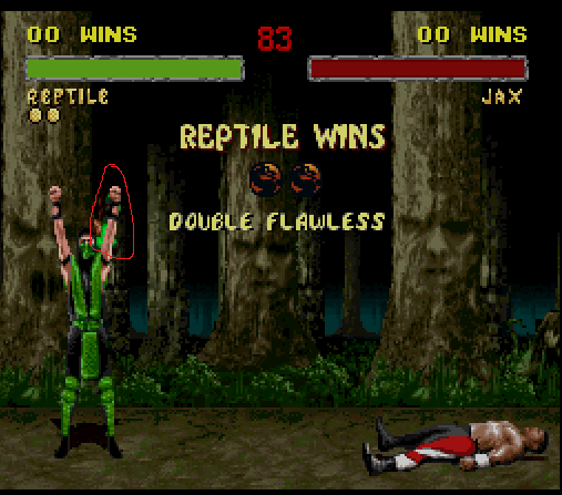 Jade Mortal Kombat 2 SNES