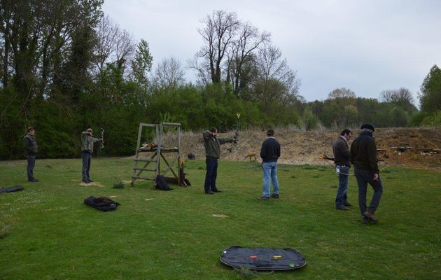 Entrainement à la Fédération des chasseurs de l'Oise à Agnetz