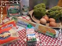 Quiche brocoli et Roquefort