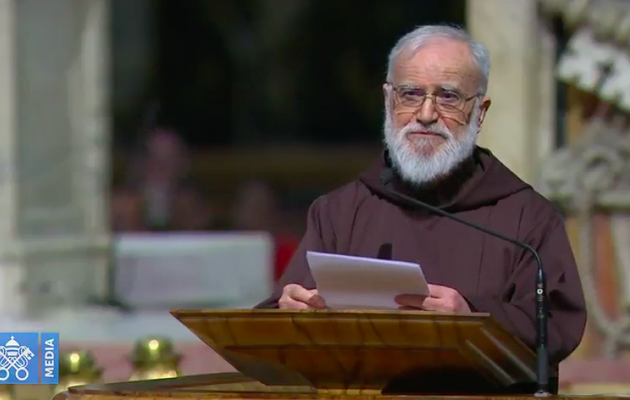 Homélie du Père Cantalamessa, vendredi Saint à Saint Pierre de Rome 