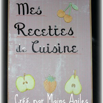 Pochette Recettes de cuisine