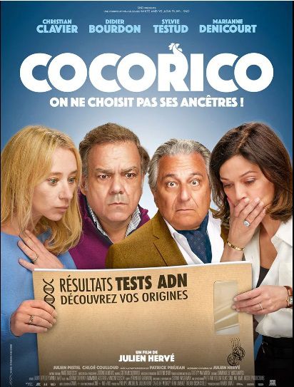 COCORICO Julien Hervé    avec Didier Bourdon, Christian CLAVIER, Sylvie Testud 