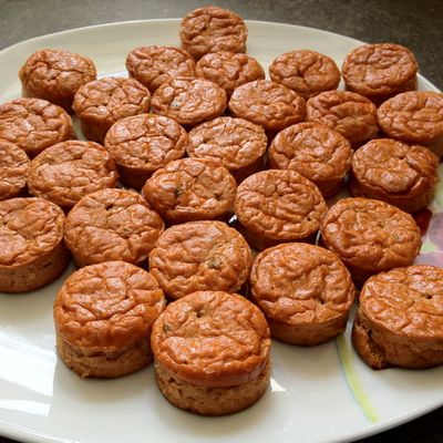 Bouchées au thon et moutarde à l'ancienne (pour apéro light) 