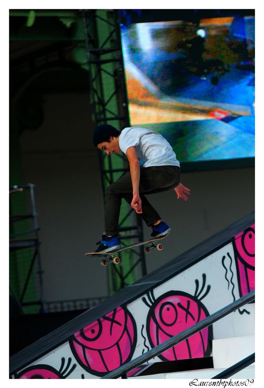 Show de skate au Grand Palais à Paris