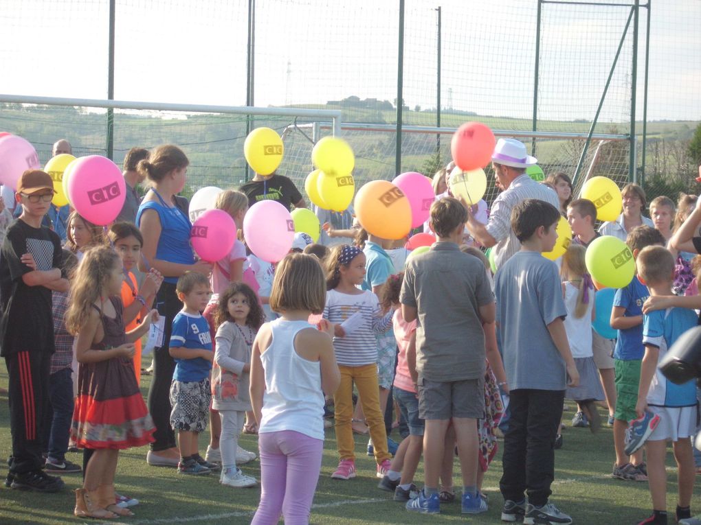 Les élèves participent activement à &quot;l'envol des anges&quot; !