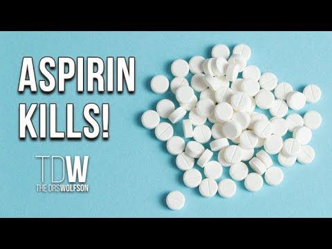 Le danger mortel de l'aspirine chez les personnes agées
