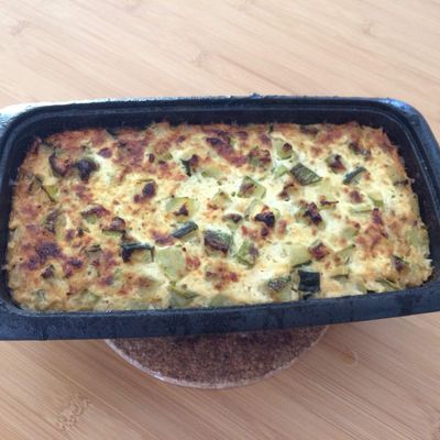 Terrine de courgettes au thym