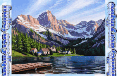 Dessin et peinture - vidéo 4506 : Comment peindre un lac de montagne à la belle saison ? - huile, acrylique.