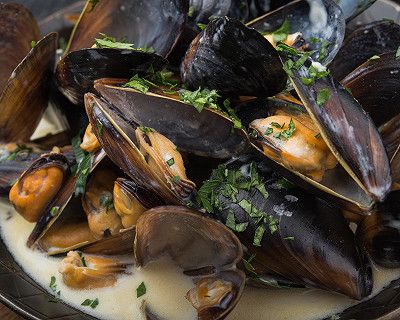 Moules marinières "light"