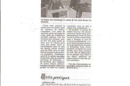 Revue de presse L'Hebdo 14 mars 2013