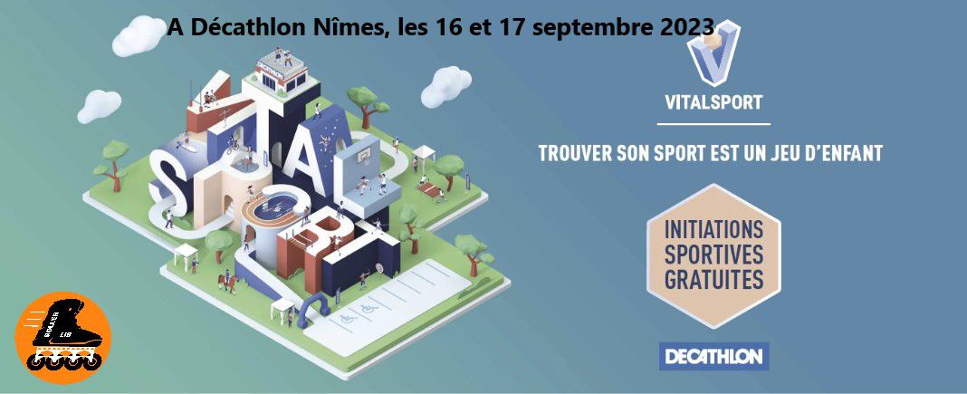 arles, vitalsport, decathlon, cours-roller, nimes