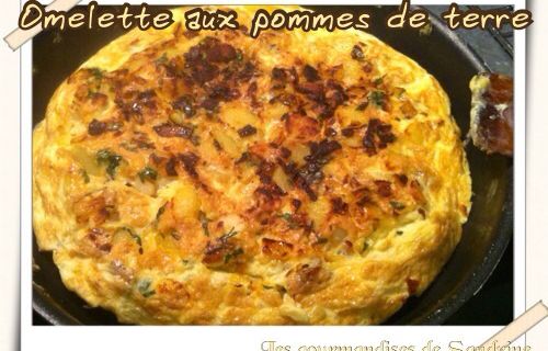 Omelette aux pommes de terre