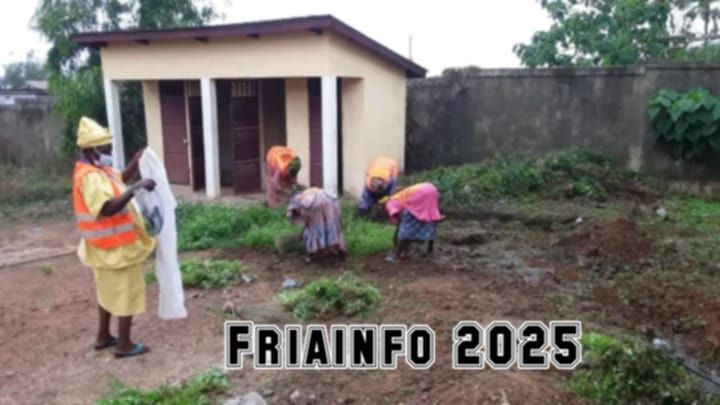 RENDRE LA VILLE DE FRIA PROPRE : L'ASSOCIATION &quot;YETEKHOLONYI&quot; EN REMET UNE COUCHE !