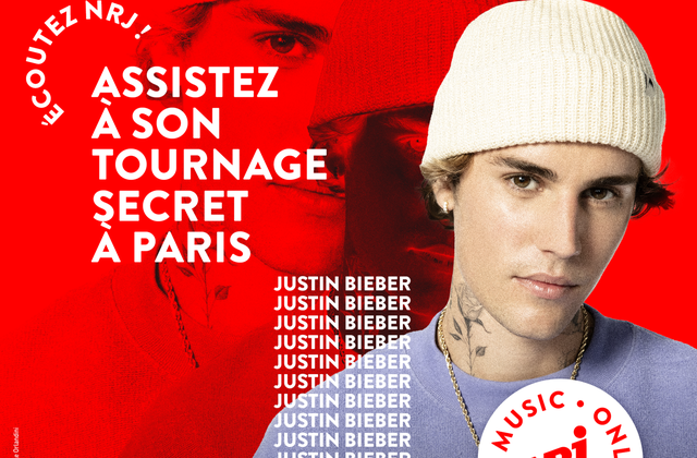 NRJ propose à des fans de Justin Bieber d'assister à un tournage à Paris.