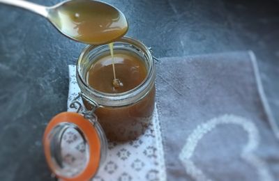 Sauce au caramel beurre salé au companion thermomix ou sans robot 