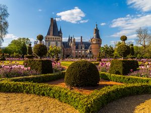 Les tulipiades du château de Maintenon