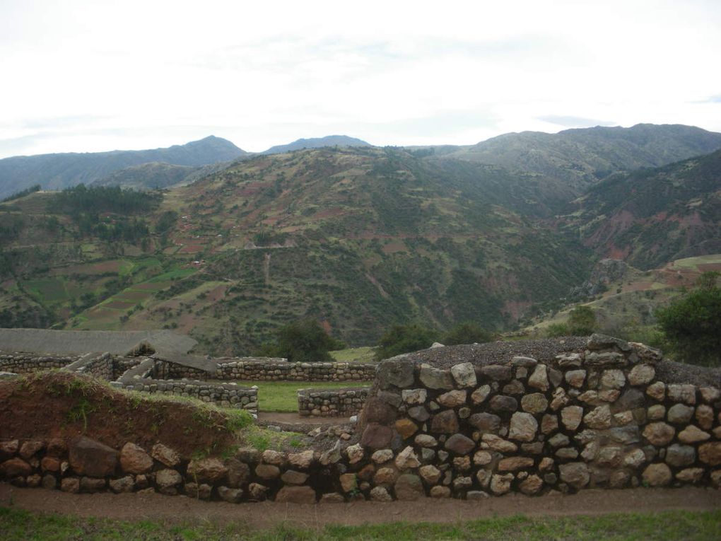 Les ruines Incas de Mauk'a Llaqta.