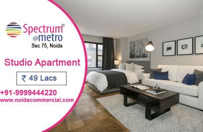 Spectrum Studio Apartment Location Map, Studio Apartments in Noida, Spectrum Floor Plan