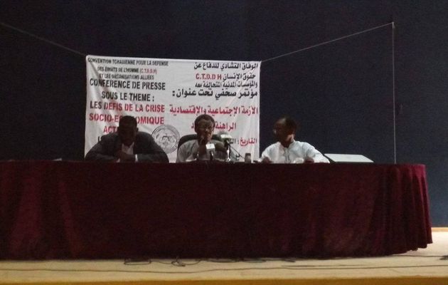  Tchad : après le point de presse de Mahamat Nour Ahmed Ibedou à Ndjaména, la société civile inscrit son programme de mobilisation générale.