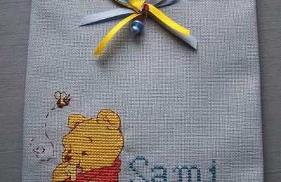 Carnet de santé Winnie l'ourson pour Sami