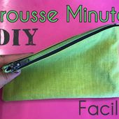 Coudre une Trousse - La Trousse Minute - Tuto Couture Facile - Viny DIY, le blog de tutoriels couture et DIY.