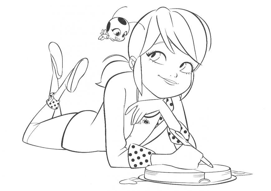 60 Coloriages De Miraculous 1 Coloriage Activite Miraculous Maternelle Elementaire Le Bazar Du Lion
