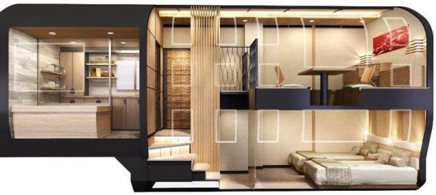 Upcoming 2017 Japon Luxury train by JR East