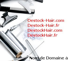 Destock Hair DestockHair.fr Destock Hair.com Noms de domaine a vendre a acheter via BoursoWeb Domain Names to sell to buy with NameDrive