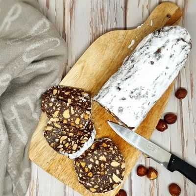 Saucisson de chocolat