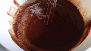 Tarte au chocolat au parfum d'orange amère